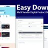 Easy Downloads v1.1 - Multi Vendor Digital Product Download Marketplace